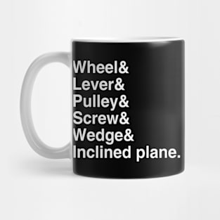 Simple Machines List Mug